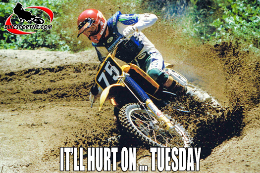 Sit back, settle in and enjoy the ride. It doesn’t matter what you do, it’s still going to hurt … probably on Tuesday.