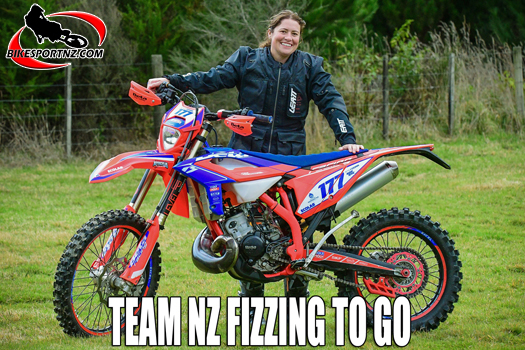 Tapanui’s Kylie Dorr (Beta RR200) is the leading female in the domestic enduro competition and also key member of the three-rider contingent selected to race for New Zealand in Spain next week. Photo by Andy McGechan, BikesportNZ.com