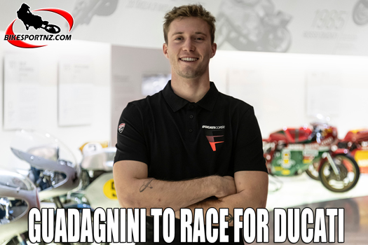 Italy’s Mattia Guadagnini, who will now be racing for the Ducati factory from 2025.