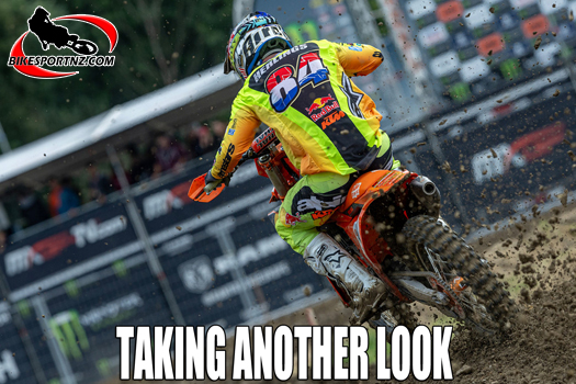 Dutch rider Jeffery Herlings (KTM), who took charge of the MXGP class at Lommel in Belgium.