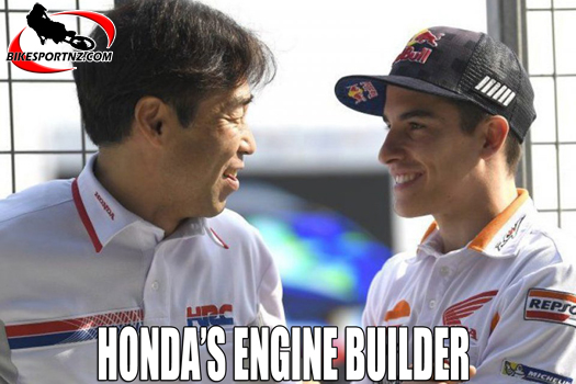 HRC Director Tetsuhiro Kuwata – a figure often seen at many of HRC’s two-wheeled competitions around the world.