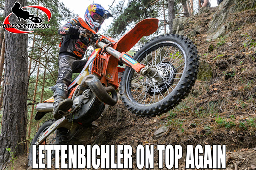 Germany’s Manuel Lettenbichler (KTM), winner at round five of the Hard Enduro World Champs at the weekend.