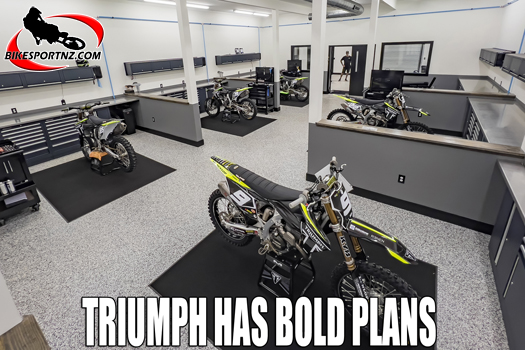 Triumph Motorcycles is proud to unveil its magnificent new 160-acre facility that acts as a base for the Triumph Factory Racing SuperMotocross team in the United States of America.