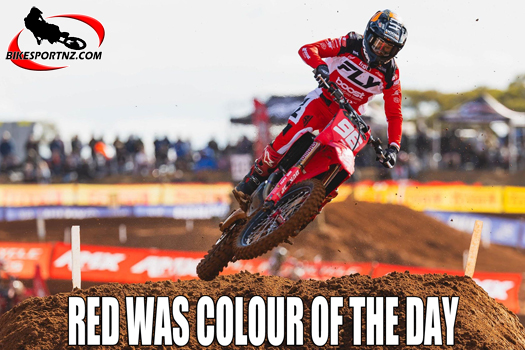 Honda’s Kyle Webster, one of the dominant riders in the MX1 category so far this season.