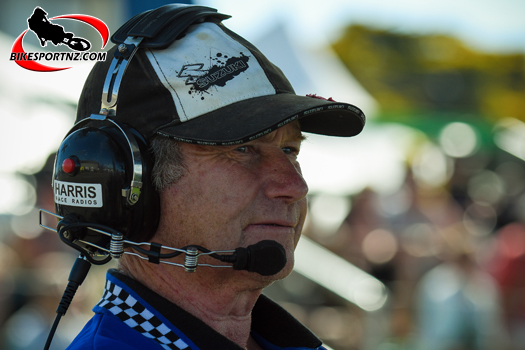 Suzuki International Series organiser Allan ‘Flea’ Willacy, the man who makes the whole thing possible and ensures it runs like clockwork. Photo by Andy McGechan, BikesportNZ.com